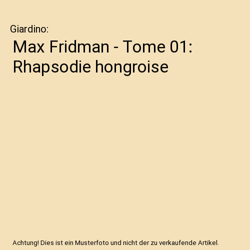 Max fridman tome - max,