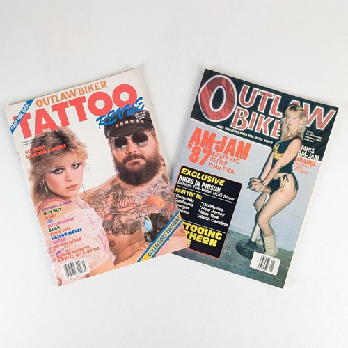 Outlaw biker tattoo revue - biker,