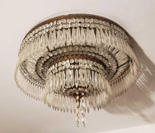 Lampadario stile impero - , in