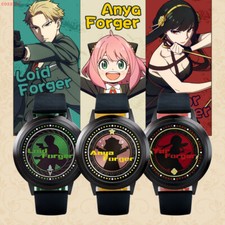 Orologio da polso Anime SPY×FAMILY Anya Forger Famiglia Touch Screen Orologio LED elettronico