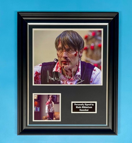 Mads mikkelsen signed photo - signed,