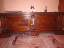 cassapanca legno noce