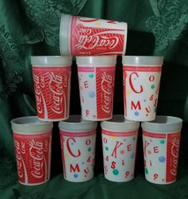 COCA-COLA ® BICCHIERI FLUORESCENTI COKE & MUSIC DOVE C'è MUSICA MADE IN U.S.A.