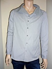 Camicia uomo collo felpa