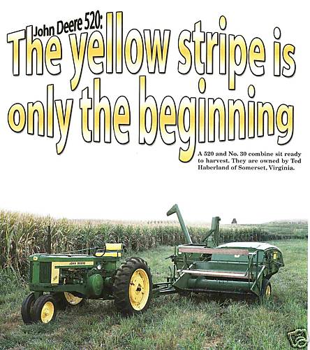 Trattore john deere - deere, 520