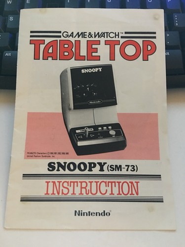 Tavolo snoopy 1983 - tavolo,