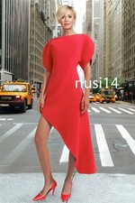 ZARA ABITO MIDI ASIMMETRICO