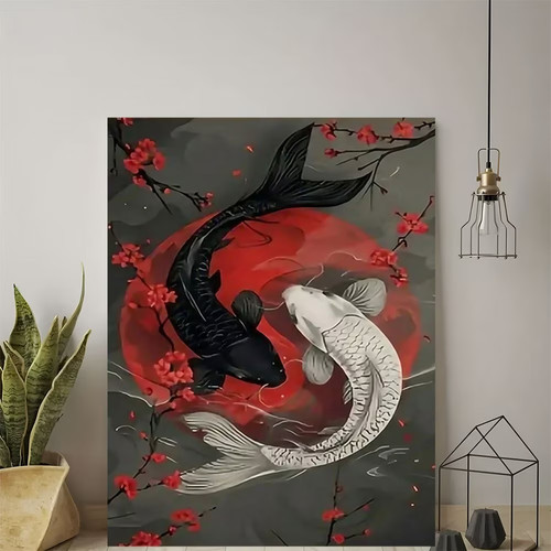 Quadro koi carpa nishikigoi - quadro,