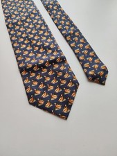 CRAVATTA TINO COSMA VINTAGE ITALY REINE SEIDE SOIE TIE SILK SETA 100%