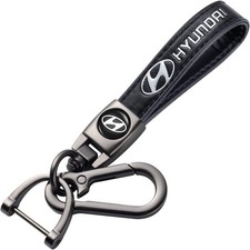 Portachiavi hyundai pelle - in,