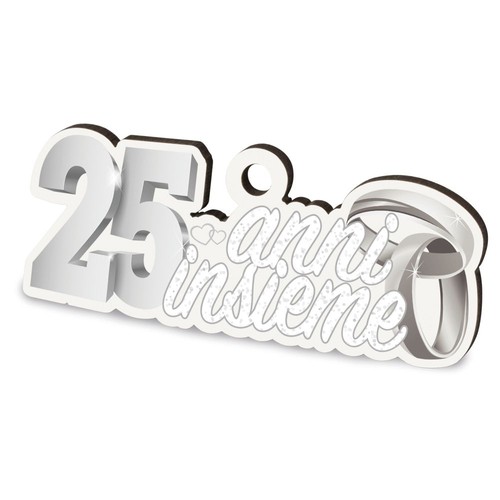12x decorazione legno nozze - 12x,