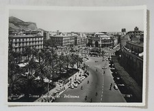 98422 Cartolina - Palermo - Piazza Castelnuovo e Politeama
