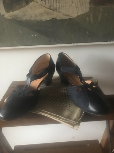 Scarpe pelle anni 70 - scarpe,