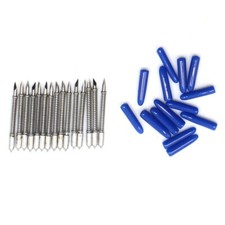 15 pezzi 60 gradi per lame per