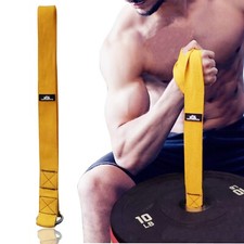 Cinghia Lotta Braccio Cinghia Perno di Caricamento Cinghia per Piastre Bilanciere Allenamento Avambraccio