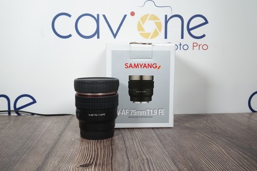 Samyang 75mm 9 sony fe - v-af,