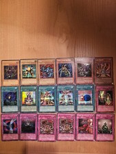 Lotto Carte Yu-Gi-Oh Vintage Ft. Mago Oscuro BPT, Opressione Reale, ecc.