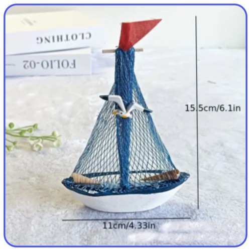 Mini ornamento modello mare