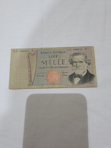 Mille lire giuseppe - giuseppe, verdi