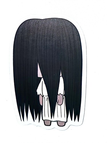 Adesivo the ring samara anime - adesivo,