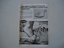advertising Pubblicità 1979 SANDALI DR SCHOLL'S
