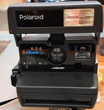 Polaroid One Step Close Up 600 Instant Film Flash Camera Testata