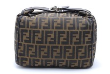 Fendi Zucca Vanity Bag marrone