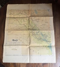 Cartina Geografica IRAQ Scale 1:2,000,000 - Drawn by Karim Rifat