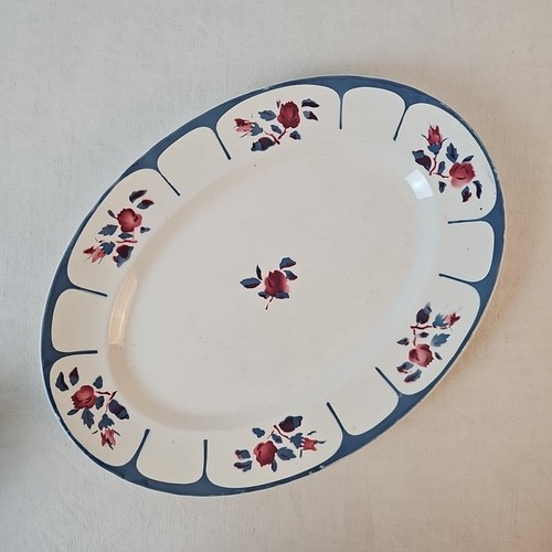 Plat ovale décor ninette - ovale,