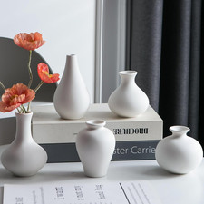 Piccoli Vasi Bianchi, Set Di 5