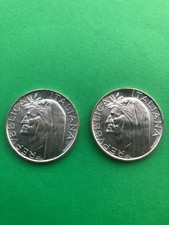 Lotto 2 monete in Argento