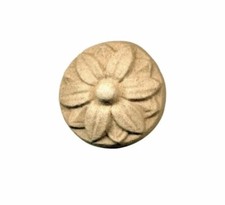 Fregio per Mobili in Pasta di Legno finitura Grezza Ø 28 mm Art.03.4844 2pz