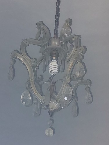 Lampadario vetro murano inizi - lampadario,