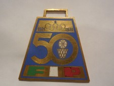medaglia 50° FIP federazione italiana basket pallone 1921