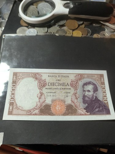 Rara banconota 10000 lire - banconota,