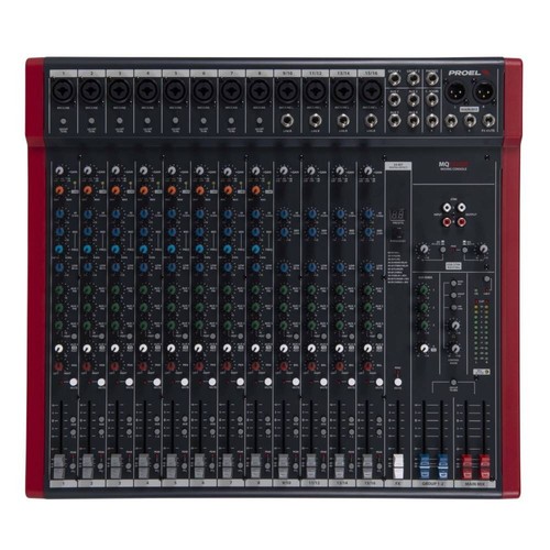 Proel mq16usb mixer compatto - mq16usb,