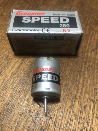 Motorino graupner speed 280 - speed, 6v