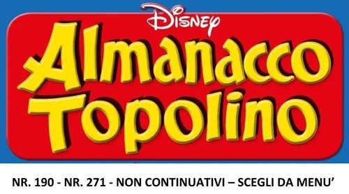 Almanacco topolino 1972 1979 - almanacco,