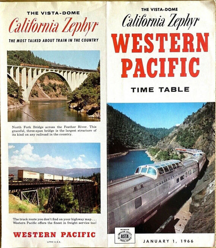 1966 california zephyr - 1966,