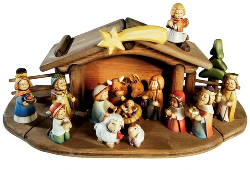 Presepe aurora completo - presepe,