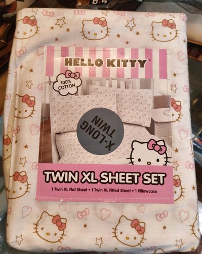 Set lenzuola hello kitty twin - lenzuola,