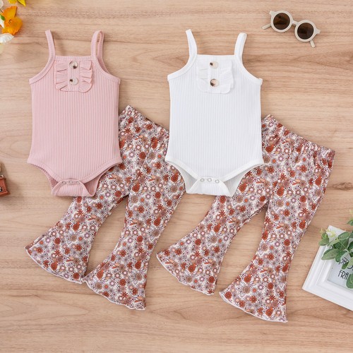 Set pantaloni svasati - , neonata