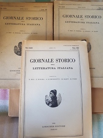 Giornale storico della - giornale,
