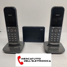 Telefono Cordless Gigaset CL390A DUO Vivavoce Rubrica Segreteria Integrata