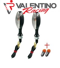 COPPIA FRECCE TRIANGOLARI UNIVERSALE IN ALLUMINIO LENTE CHIARA 12V 10W 246480080