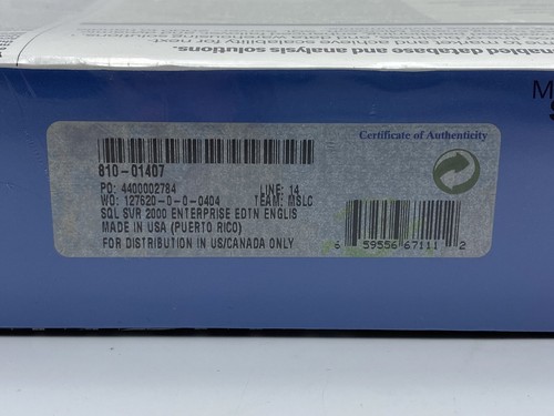 Microsoft sql server - server, sku