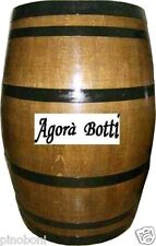 Botte/Barrique in Rovere 225 lt, verniciata