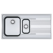 Franke Lavello 1 vasca e mezza (100x50cm) Srx 651 SMART Inox Spazzolato 101 0356