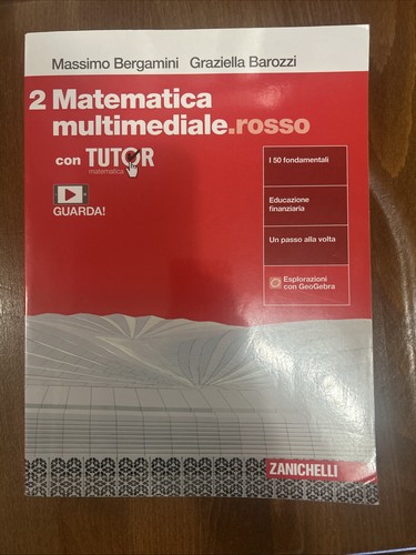 Matematica multimediale rosso - multimediale,