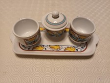 Set porcellana con 2 tazzine